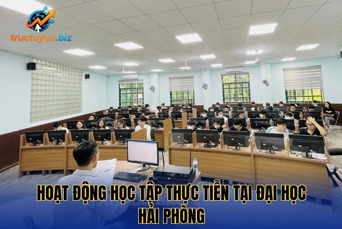 Hoạt động học tập thực tiễn tại Đại học Hải Phòng