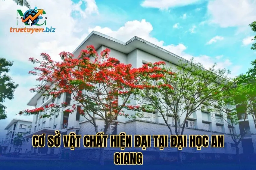 Cơ sở vật chất hiện đại tại Đại học An Giang