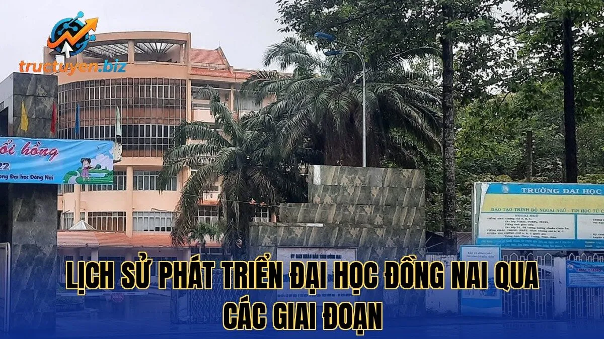 Lịch sử phát triển Đại học Đồng Nai qua các giai đoạn