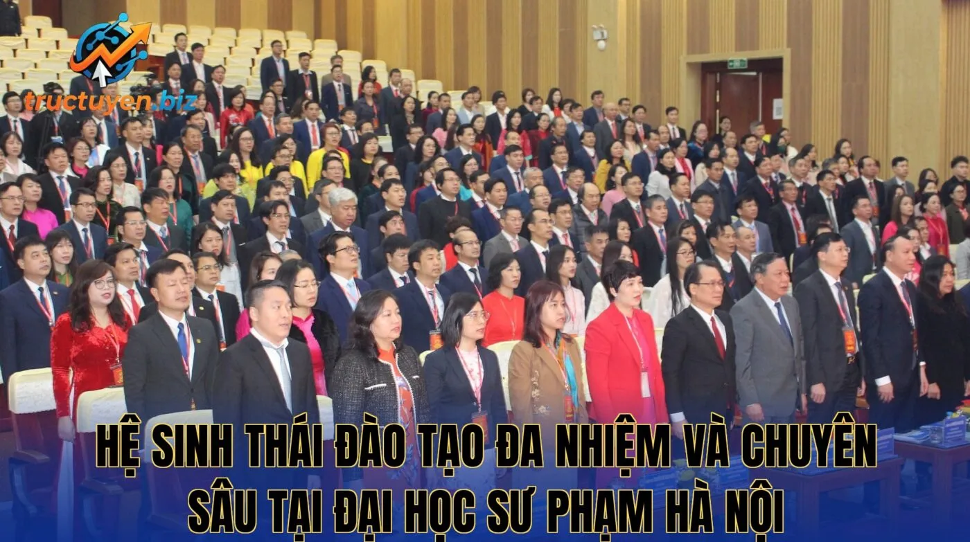 Hệ sinh thái đào tạo đa nhiệm và chuyên sâu tại Đại Học Sư Phạm Hà Nội